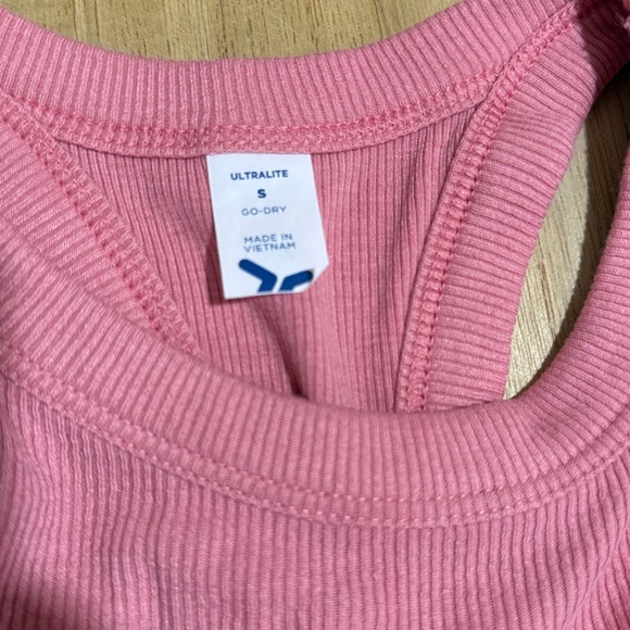 💙Pink Ribbed Tank Top - Picture 2 of 2